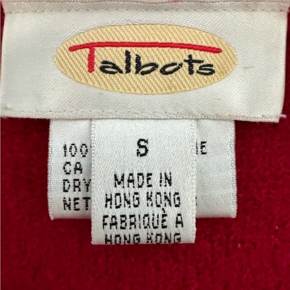 Talbots Vintage 100% Wool Cardigan Jacket Size Small - Picture 4 of 8